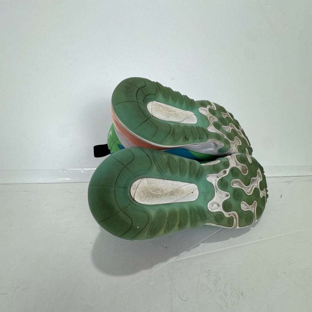 Nike‎ Air Max 270 React Electro Green Lagoon  Womens Size 7.5 - Picture 8 of 8